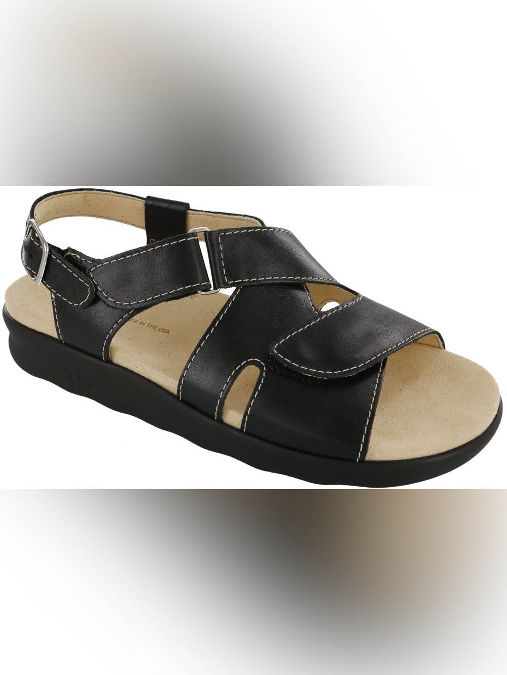 SAS Albuquerque Women's Huggy - Nero Size 9.5 Narrow